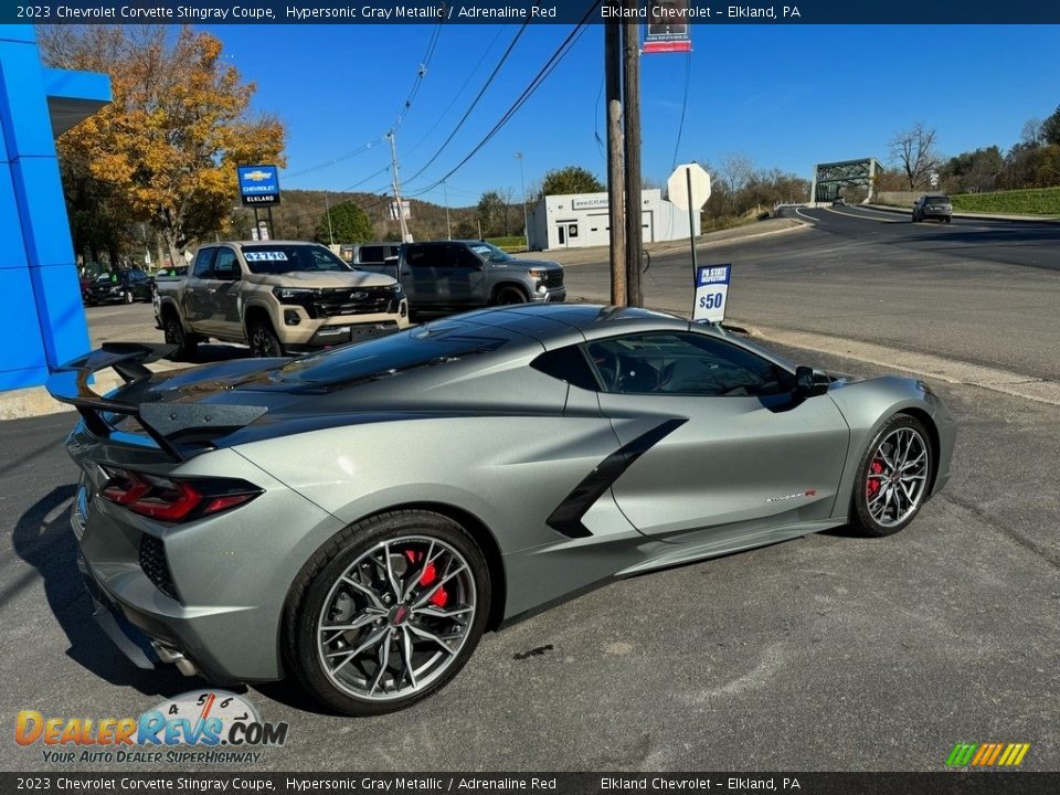 Hypersonic Gray Metallic 2023 Chevrolet Corvette Stingray Coupe Photo #4