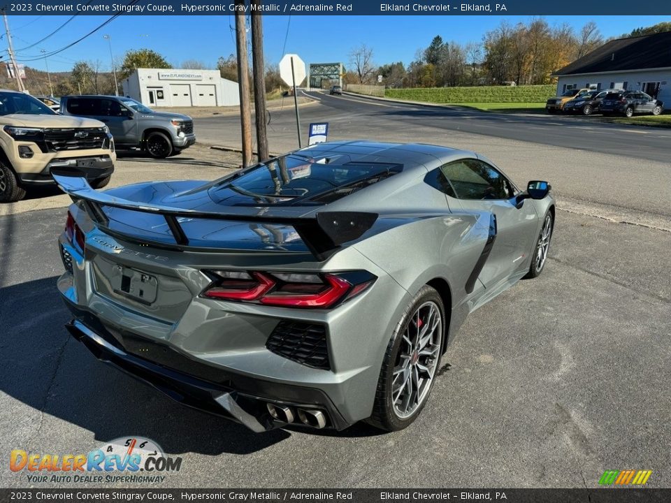 Hypersonic Gray Metallic 2023 Chevrolet Corvette Stingray Coupe Photo #5