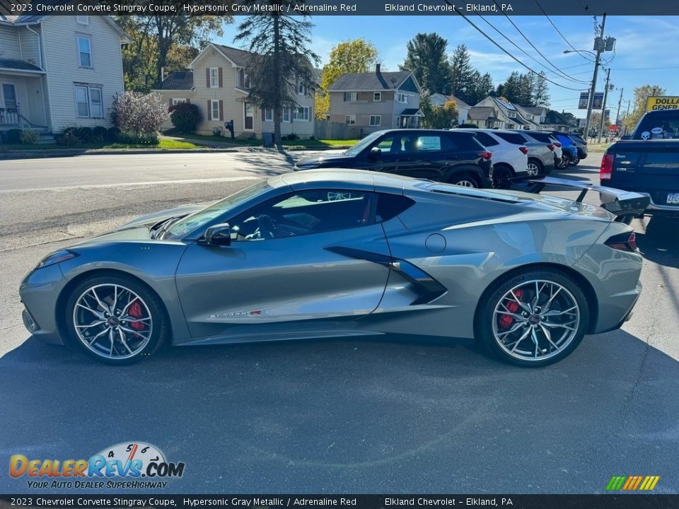 Hypersonic Gray Metallic 2023 Chevrolet Corvette Stingray Coupe Photo #8