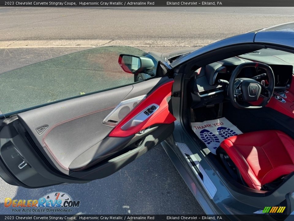 Door Panel of 2023 Chevrolet Corvette Stingray Coupe Photo #17