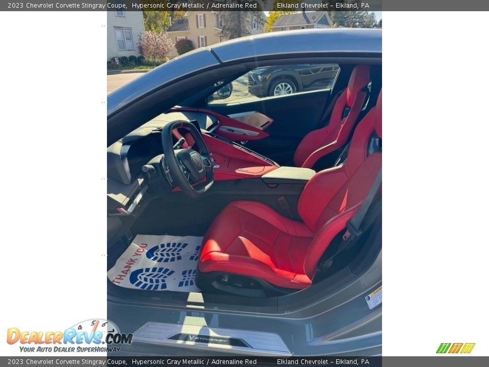 Front Seat of 2023 Chevrolet Corvette Stingray Coupe Photo #18