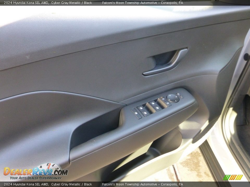 2024 Hyundai Kona SEL AWD Cyber Gray Metallic / Black Photo #15