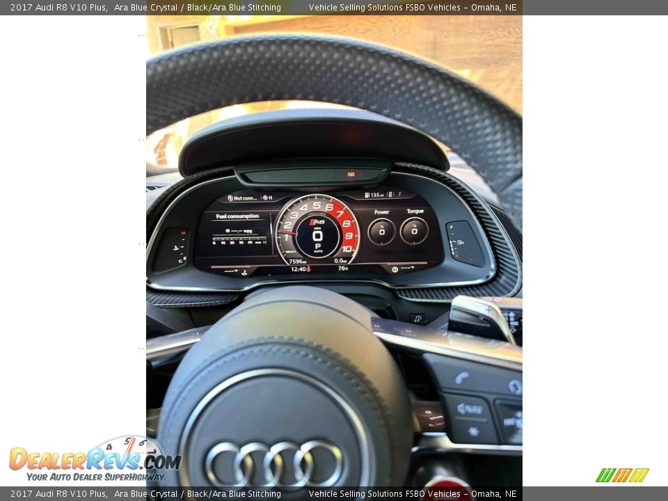 2017 Audi R8 V10 Plus Gauges Photo #3