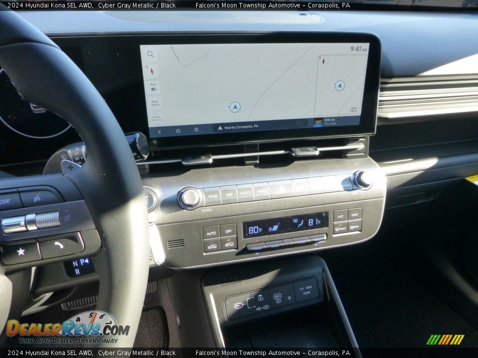 2024 Hyundai Kona SEL AWD Cyber Gray Metallic / Black Photo #17