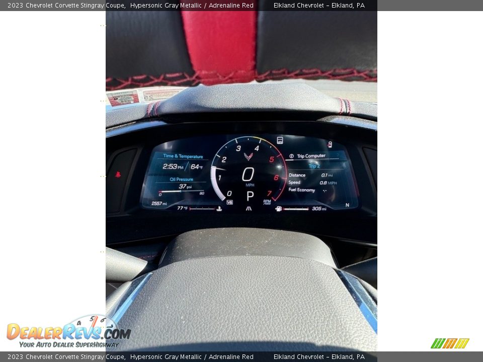 2023 Chevrolet Corvette Stingray Coupe Gauges Photo #22