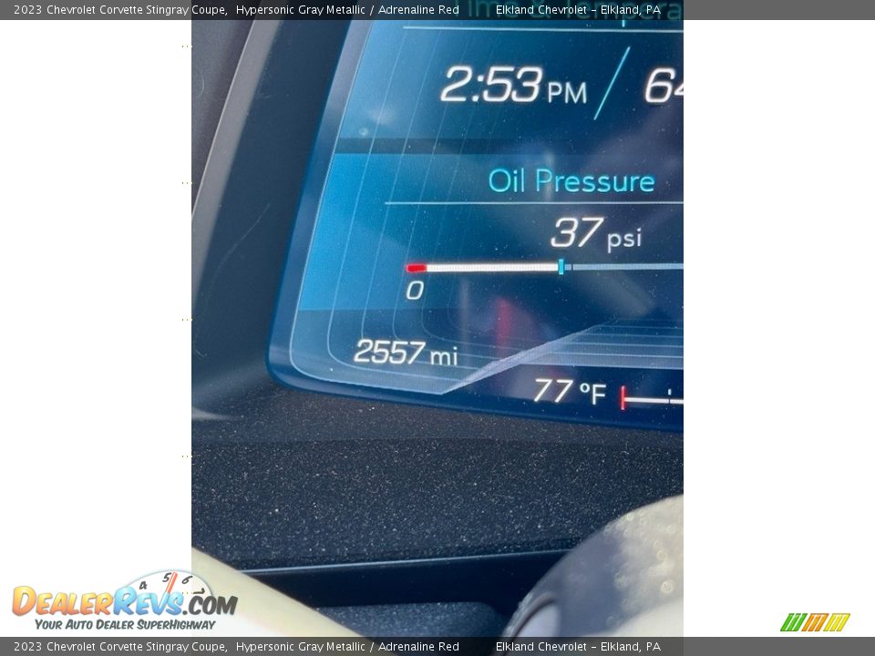 2023 Chevrolet Corvette Stingray Coupe Gauges Photo #23