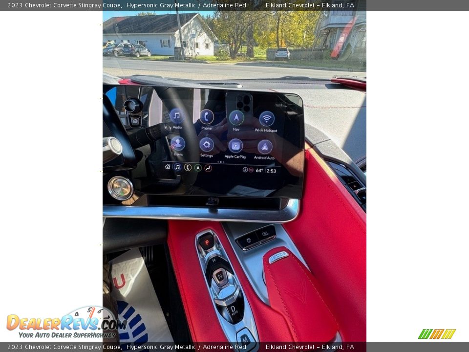 Controls of 2023 Chevrolet Corvette Stingray Coupe Photo #24