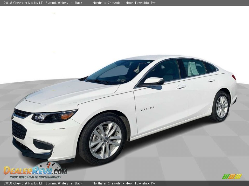 2018 Chevrolet Malibu LT Summit White / Jet Black Photo #1