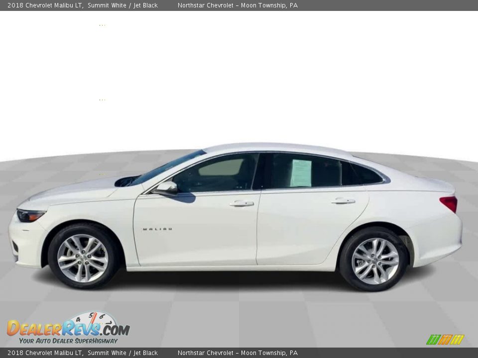 2018 Chevrolet Malibu LT Summit White / Jet Black Photo #5