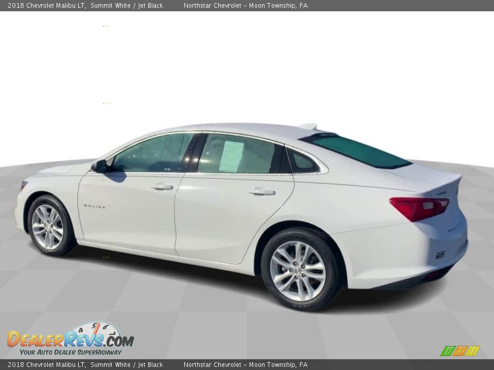 2018 Chevrolet Malibu LT Summit White / Jet Black Photo #6