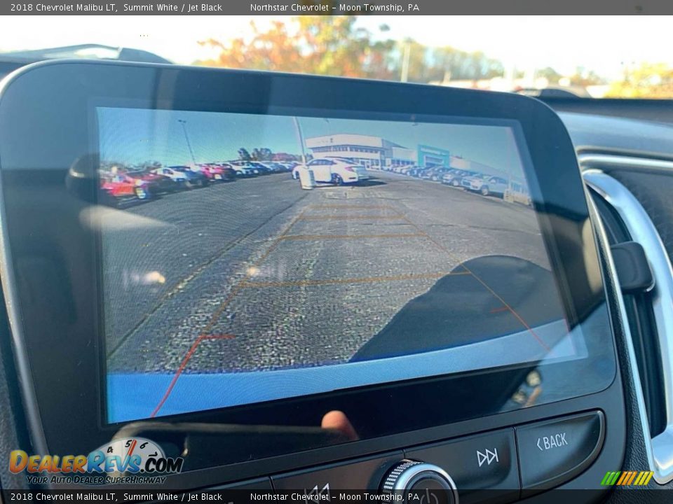 2018 Chevrolet Malibu LT Summit White / Jet Black Photo #14