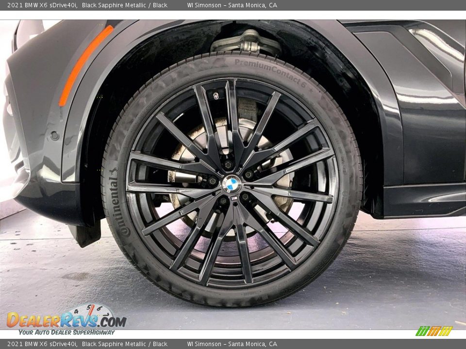 2021 BMW X6 sDrive40i Wheel Photo #8