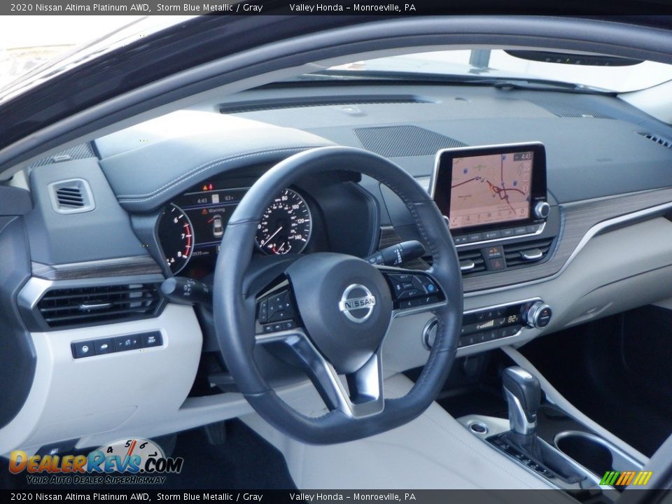 Dashboard of 2020 Nissan Altima Platinum AWD Photo #10