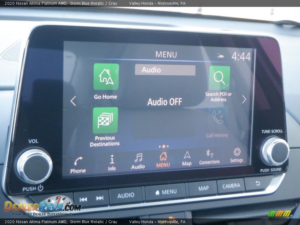 Controls of 2020 Nissan Altima Platinum AWD Photo #22