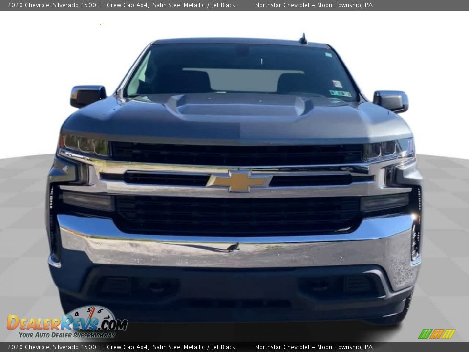 2020 Chevrolet Silverado 1500 LT Crew Cab 4x4 Satin Steel Metallic / Jet Black Photo #3