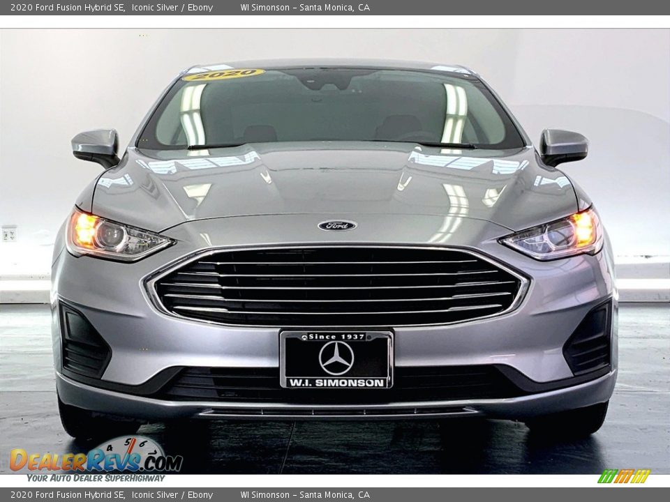 Iconic Silver 2020 Ford Fusion Hybrid SE Photo #2