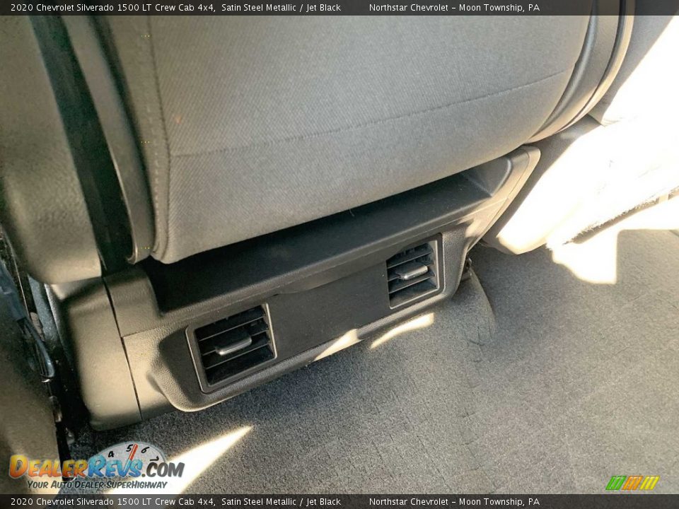 2020 Chevrolet Silverado 1500 LT Crew Cab 4x4 Satin Steel Metallic / Jet Black Photo #19