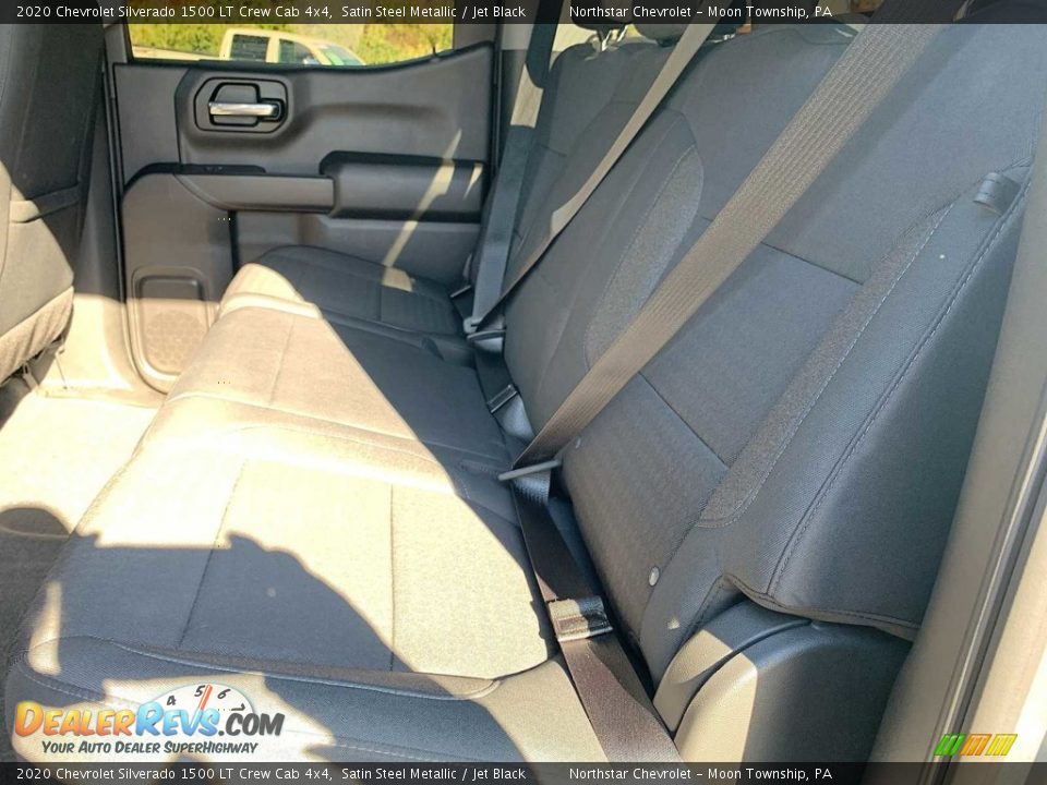 2020 Chevrolet Silverado 1500 LT Crew Cab 4x4 Satin Steel Metallic / Jet Black Photo #22