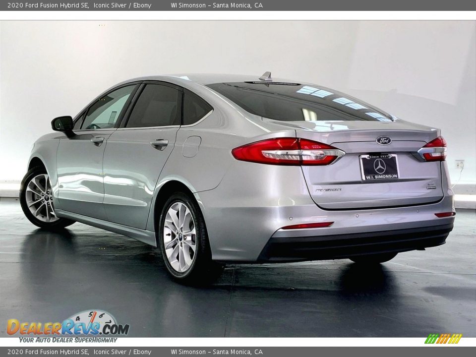 Iconic Silver 2020 Ford Fusion Hybrid SE Photo #10