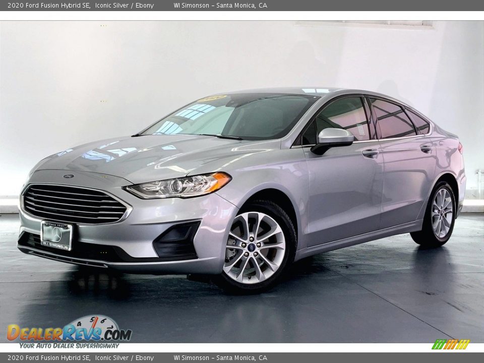Iconic Silver 2020 Ford Fusion Hybrid SE Photo #12