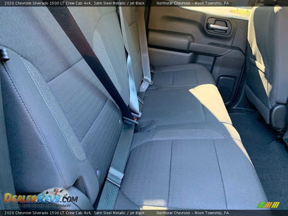2020 Chevrolet Silverado 1500 LT Crew Cab 4x4 Satin Steel Metallic / Jet Black Photo #24