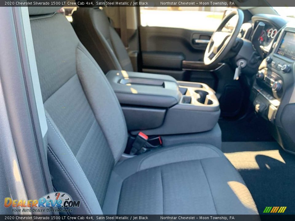 2020 Chevrolet Silverado 1500 LT Crew Cab 4x4 Satin Steel Metallic / Jet Black Photo #25