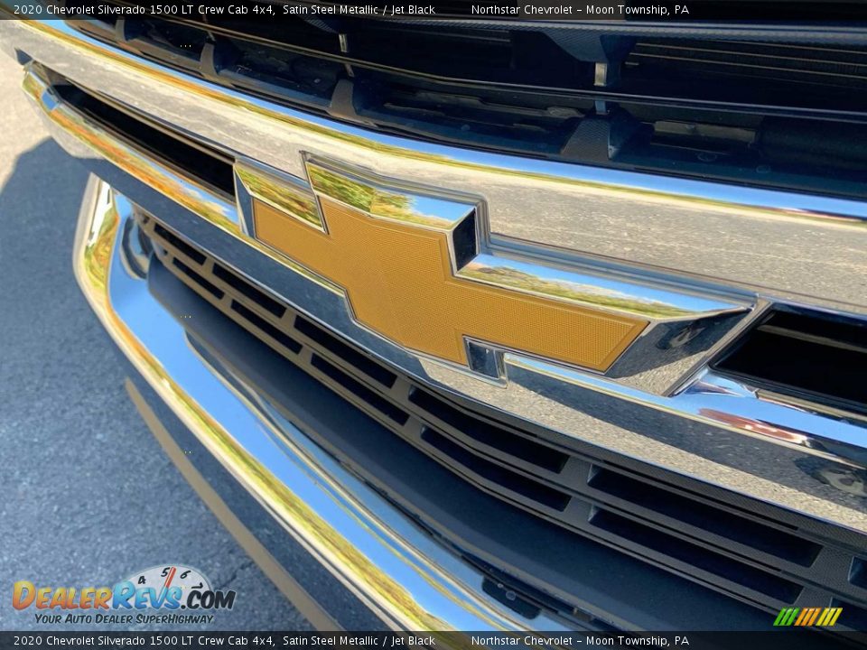 2020 Chevrolet Silverado 1500 LT Crew Cab 4x4 Satin Steel Metallic / Jet Black Photo #29