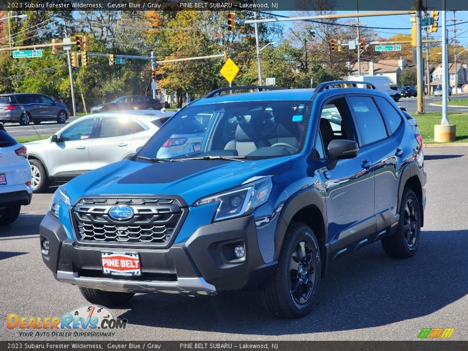 2023 Subaru Forester Wilderness Geyser Blue / Gray Photo #1