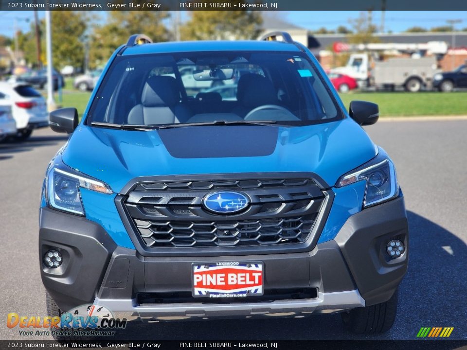 2023 Subaru Forester Wilderness Geyser Blue / Gray Photo #2