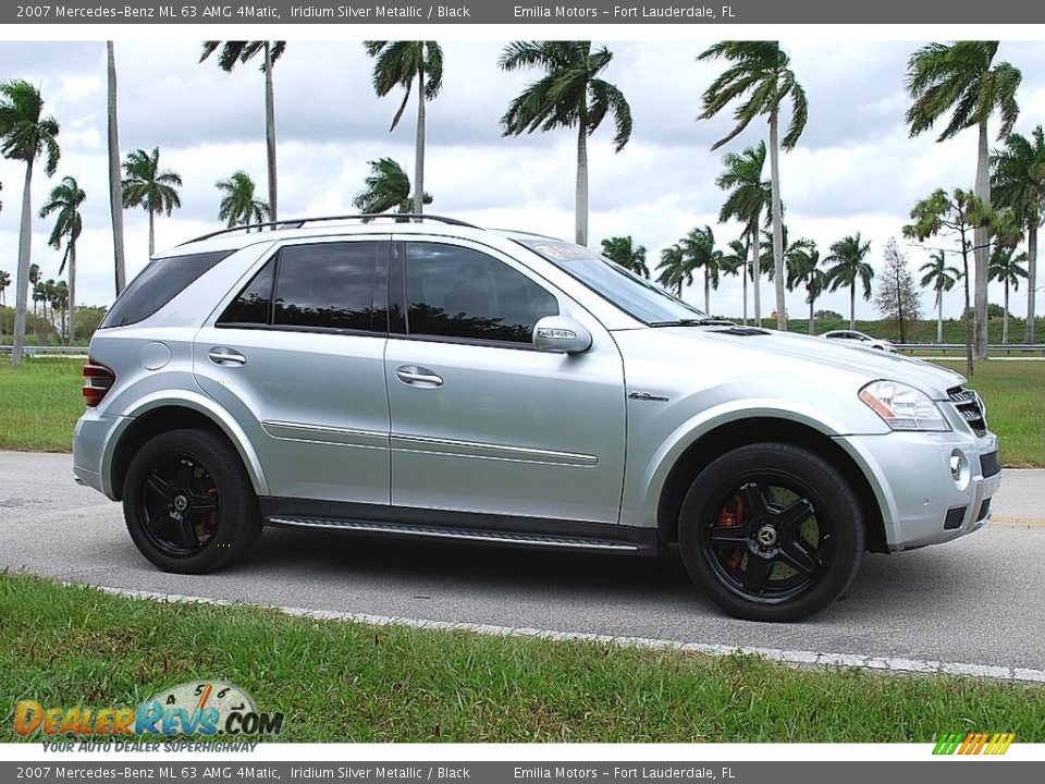 Iridium Silver Metallic 2007 Mercedes-Benz ML 63 AMG 4Matic Photo #2