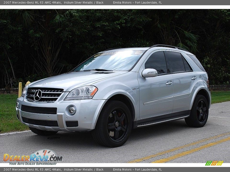 Iridium Silver Metallic 2007 Mercedes-Benz ML 63 AMG 4Matic Photo #3