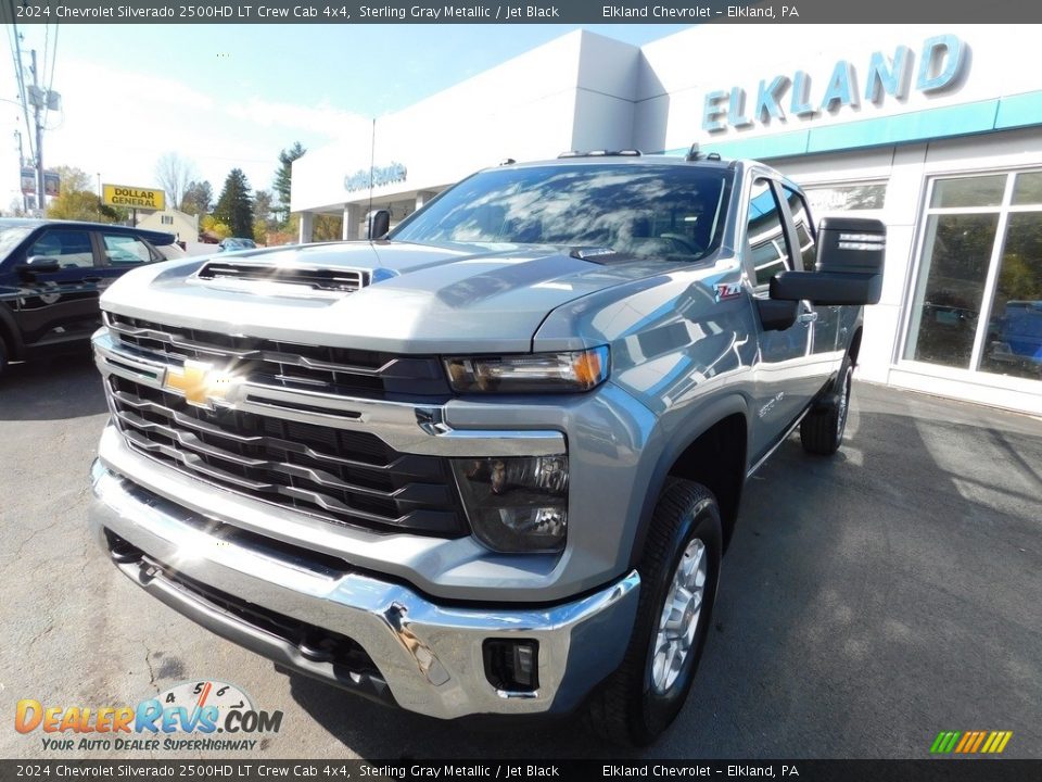 2024 Chevrolet Silverado 2500HD LT Crew Cab 4x4 Sterling Gray Metallic / Jet Black Photo #3