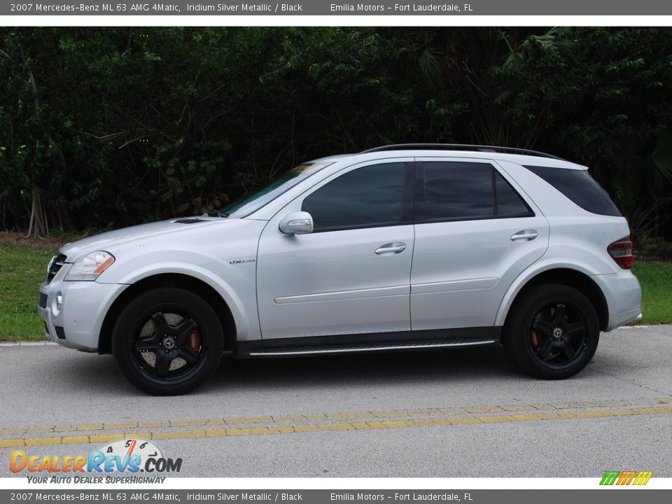 Iridium Silver Metallic 2007 Mercedes-Benz ML 63 AMG 4Matic Photo #4