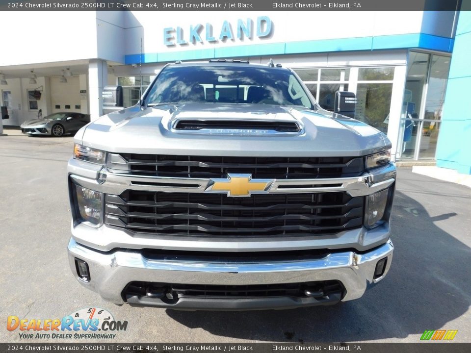 2024 Chevrolet Silverado 2500HD LT Crew Cab 4x4 Sterling Gray Metallic / Jet Black Photo #4