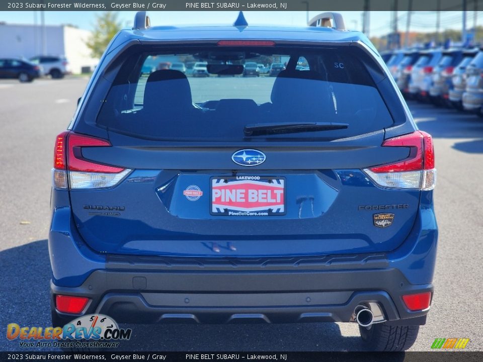 2023 Subaru Forester Wilderness Geyser Blue / Gray Photo #6