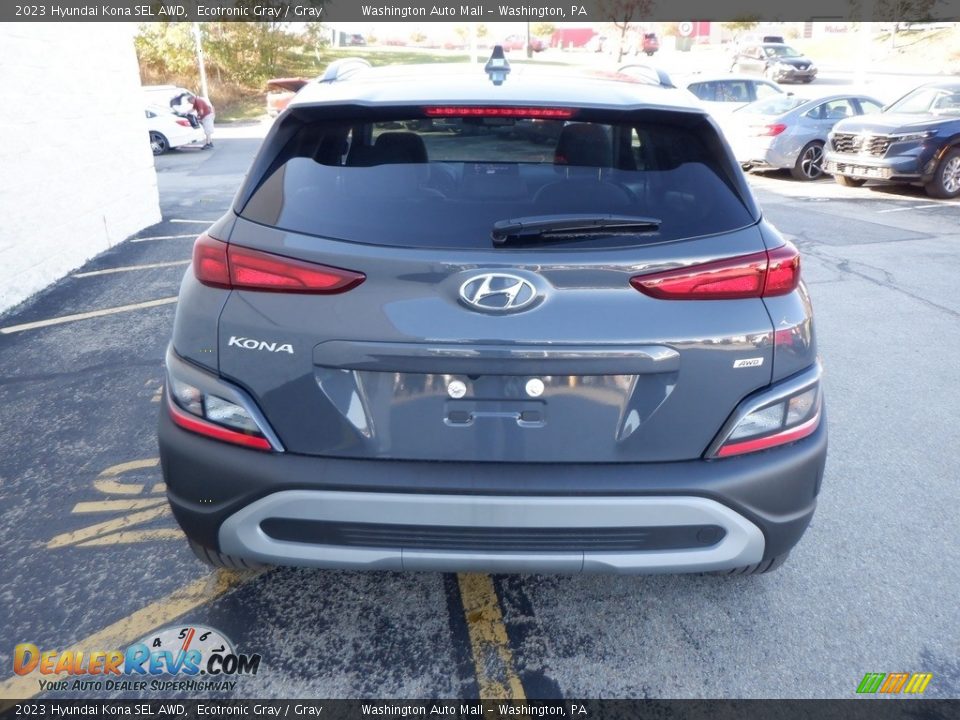 2023 Hyundai Kona SEL AWD Ecotronic Gray / Gray Photo #5