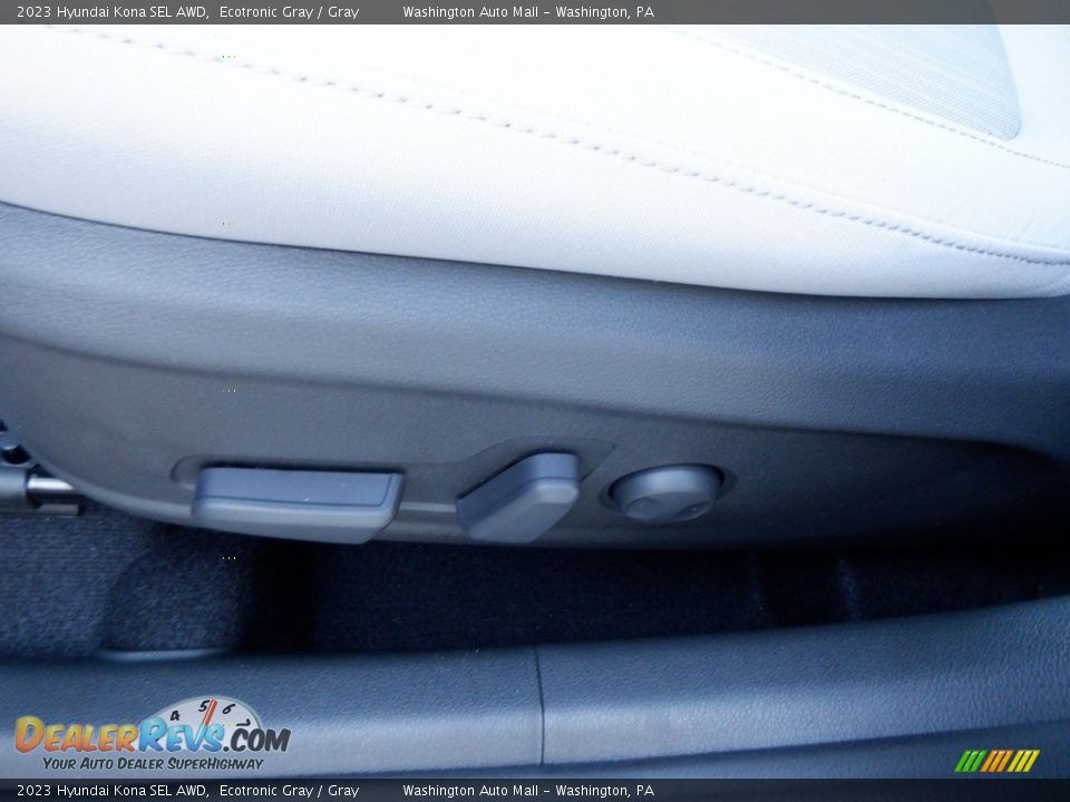 2023 Hyundai Kona SEL AWD Ecotronic Gray / Gray Photo #12