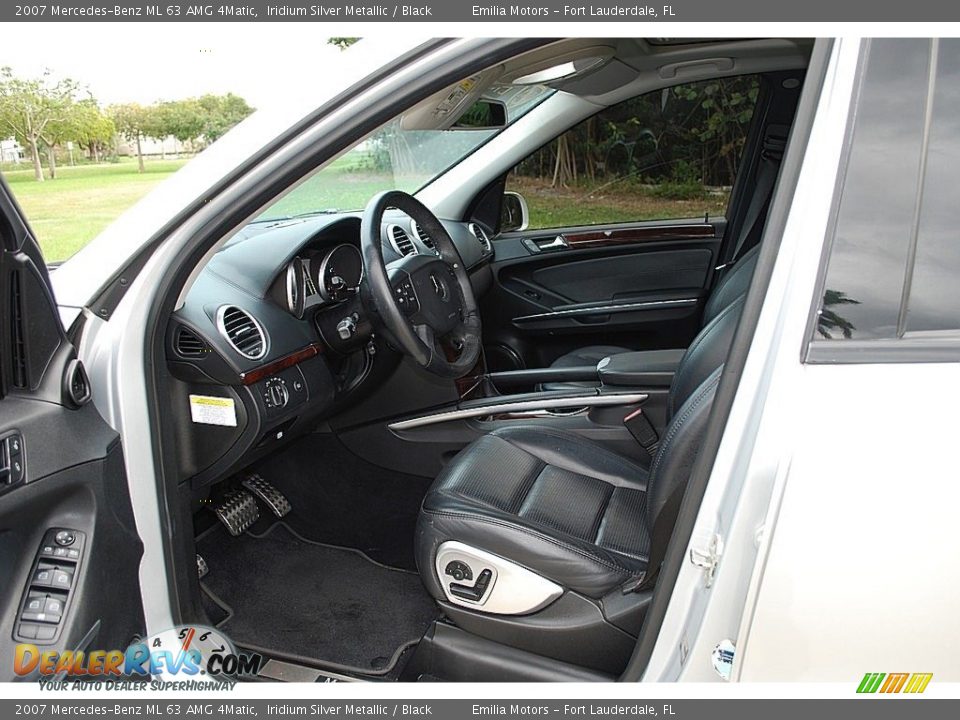 Front Seat of 2007 Mercedes-Benz ML 63 AMG 4Matic Photo #16