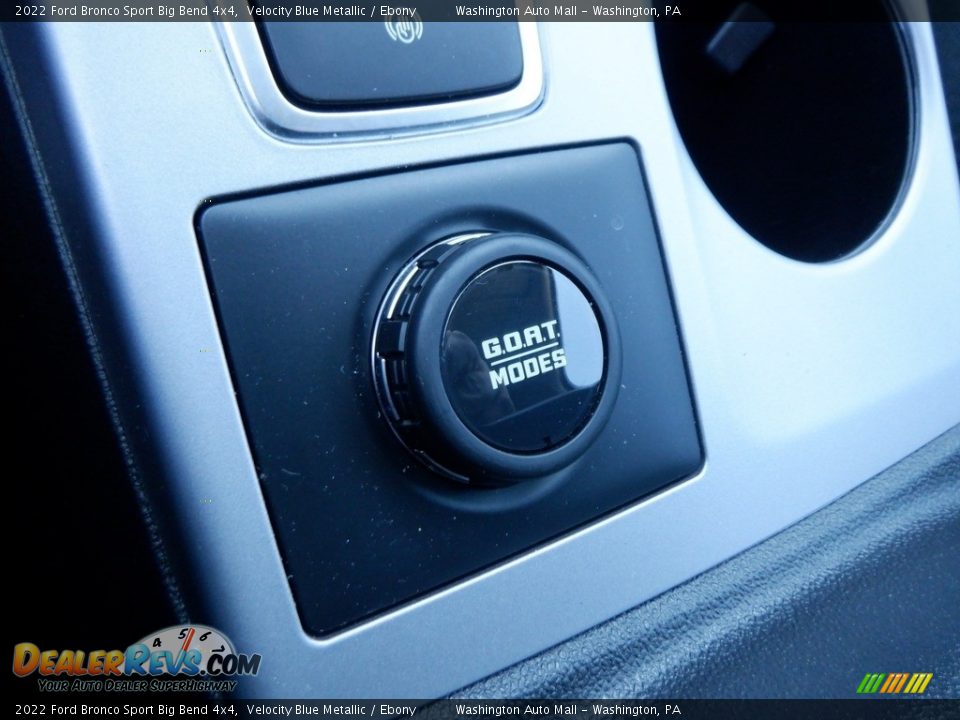 Controls of 2022 Ford Bronco Sport Big Bend 4x4 Photo #15