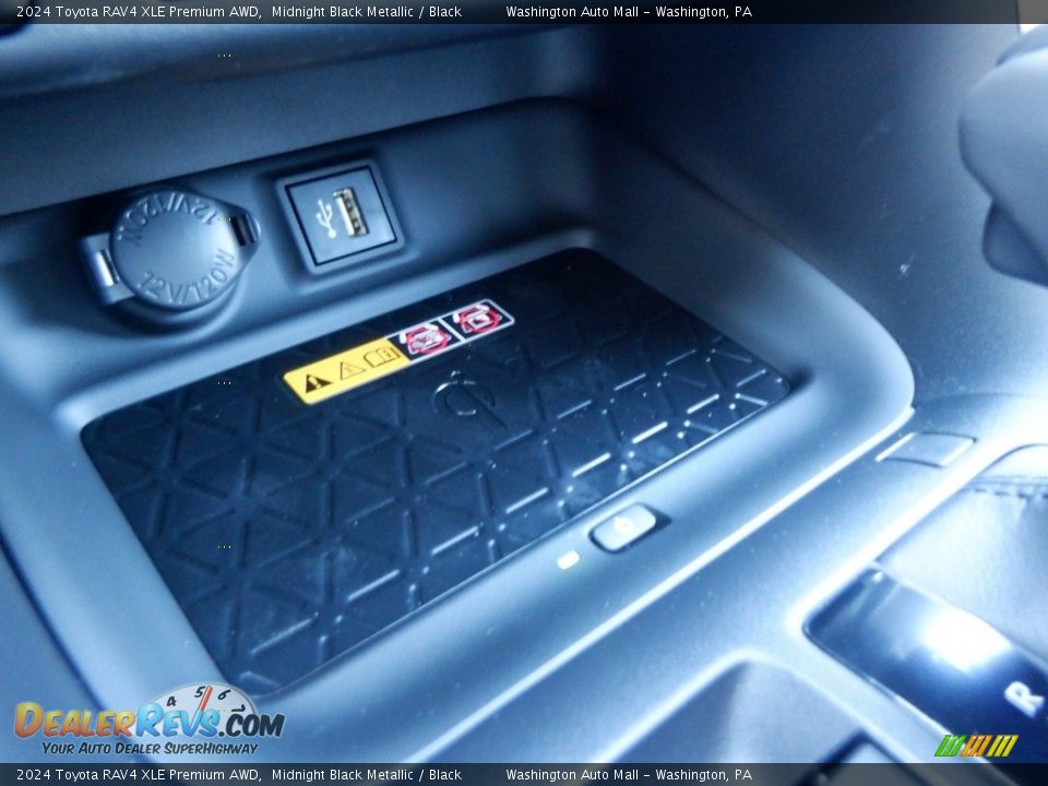 2024 Toyota RAV4 XLE Premium AWD Midnight Black Metallic / Black Photo #15