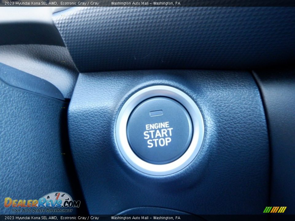 2023 Hyundai Kona SEL AWD Ecotronic Gray / Gray Photo #15