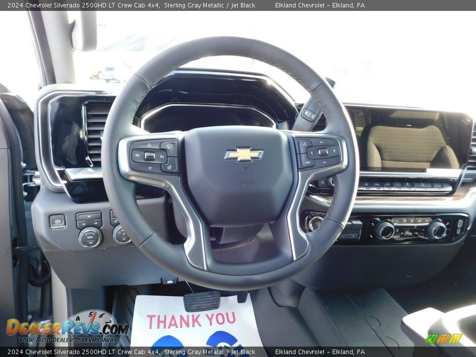 2024 Chevrolet Silverado 2500HD LT Crew Cab 4x4 Steering Wheel Photo #25