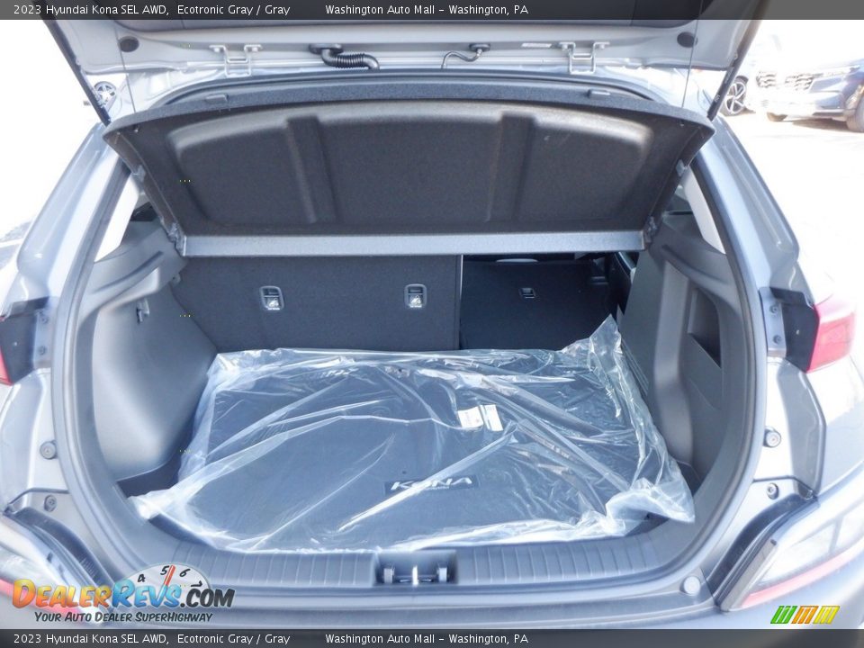 2023 Hyundai Kona SEL AWD Ecotronic Gray / Gray Photo #25