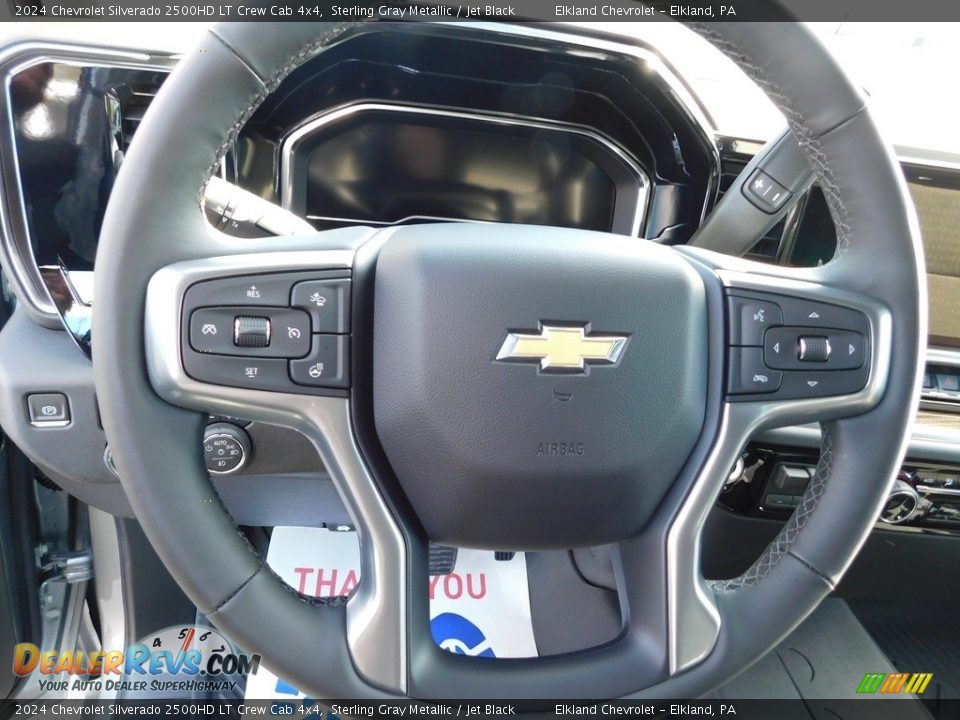 2024 Chevrolet Silverado 2500HD LT Crew Cab 4x4 Steering Wheel Photo #26