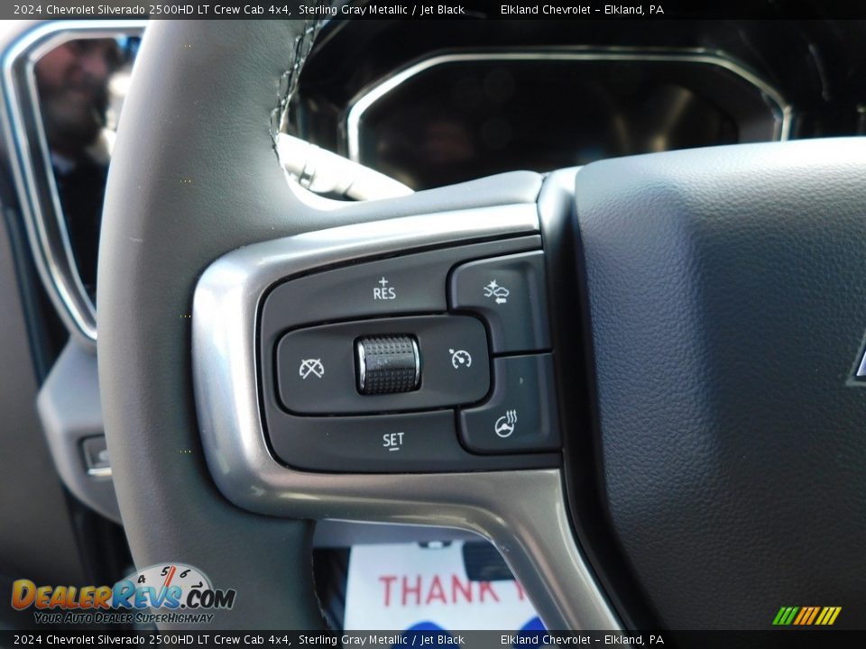 2024 Chevrolet Silverado 2500HD LT Crew Cab 4x4 Steering Wheel Photo #28
