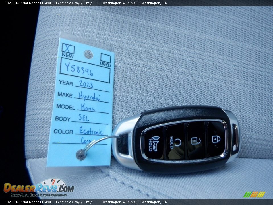 Keys of 2023 Hyundai Kona SEL AWD Photo #28