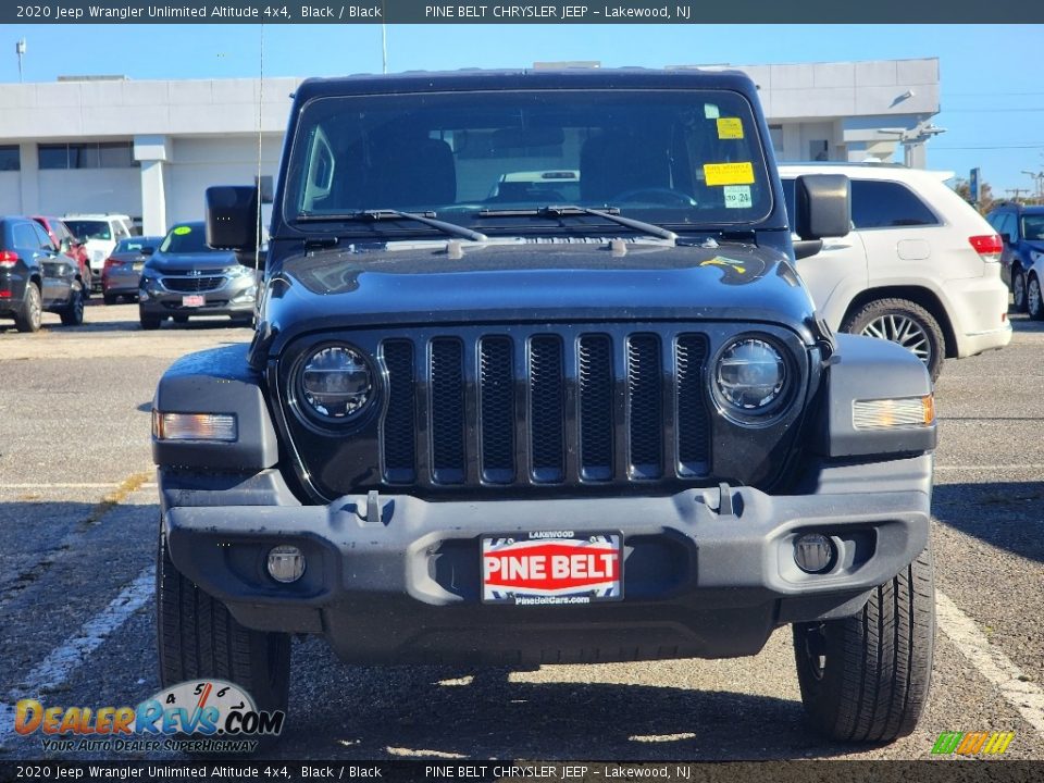 2020 Jeep Wrangler Unlimited Altitude 4x4 Black / Black Photo #2