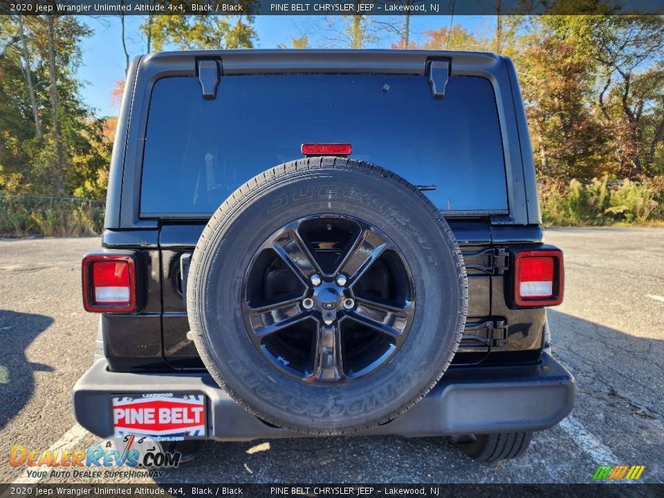 2020 Jeep Wrangler Unlimited Altitude 4x4 Black / Black Photo #4