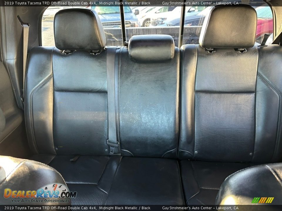 2019 Toyota Tacoma TRD Off-Road Double Cab 4x4 Midnight Black Metallic / Black Photo #15