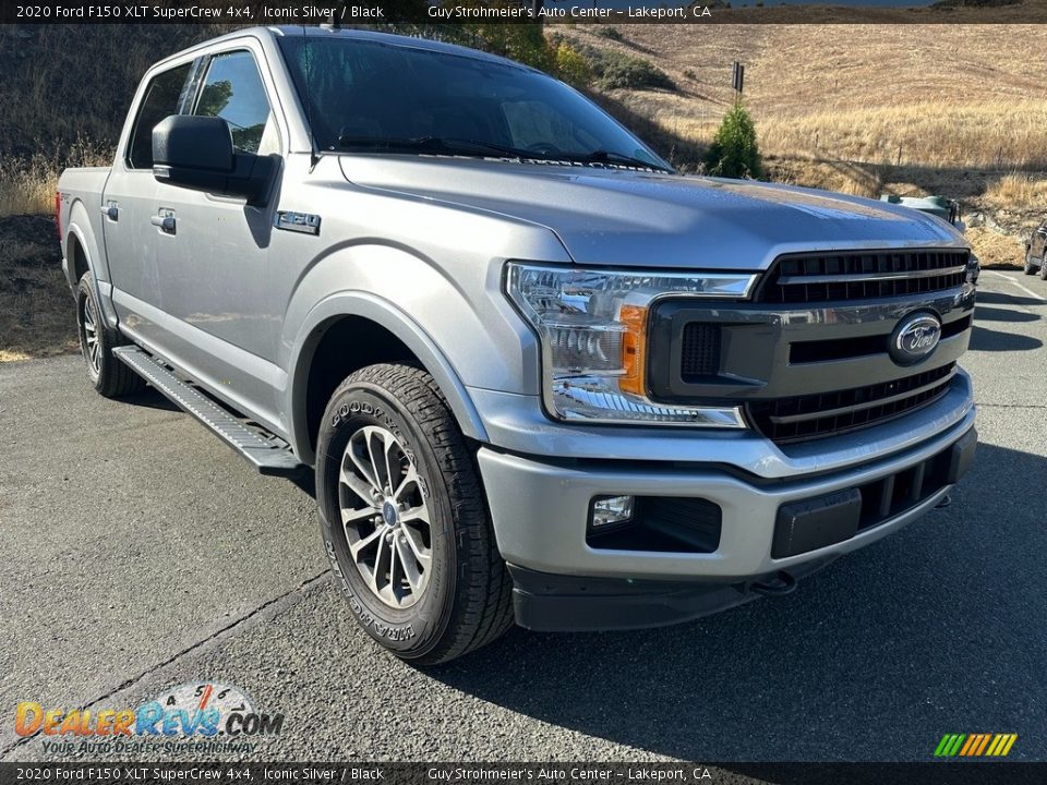 2020 Ford F150 XLT SuperCrew 4x4 Iconic Silver / Black Photo #1